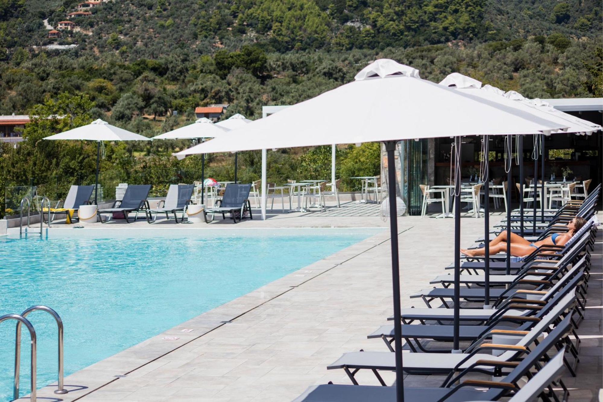 Aparthotel Amira Skiathos-Stadt Exterior foto