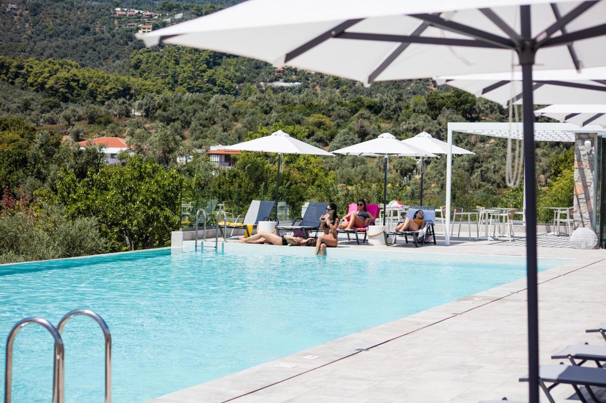 Aparthotel Amira Skiathos-Stadt Exterior foto