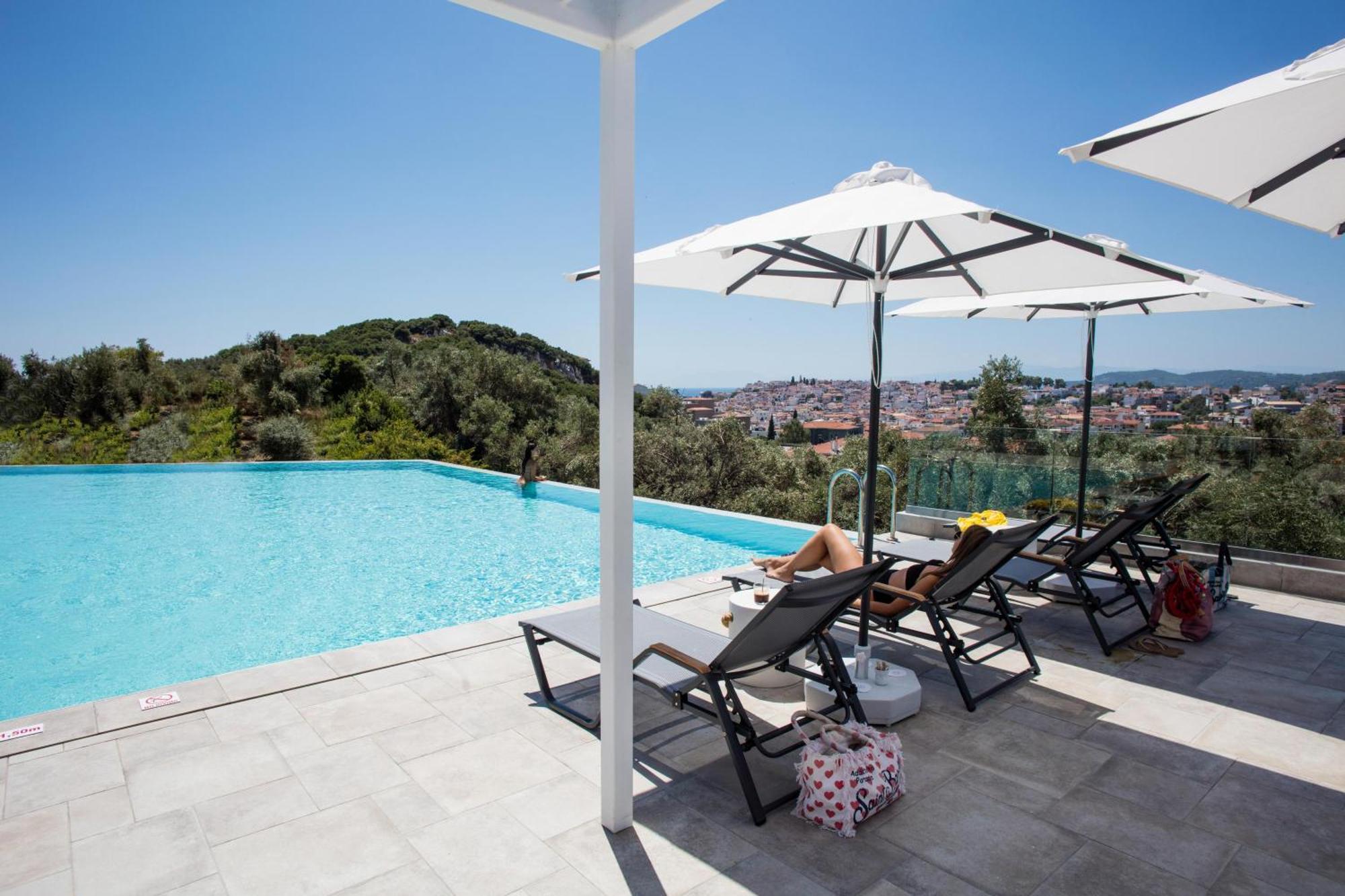 Aparthotel Amira Skiathos-Stadt Exterior foto
