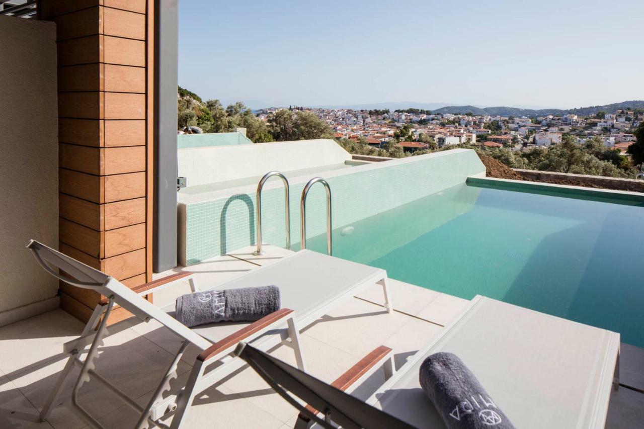 Aparthotel Amira Skiathos-Stadt Exterior foto