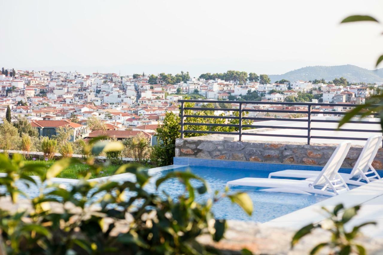Aparthotel Amira Skiathos-Stadt Exterior foto