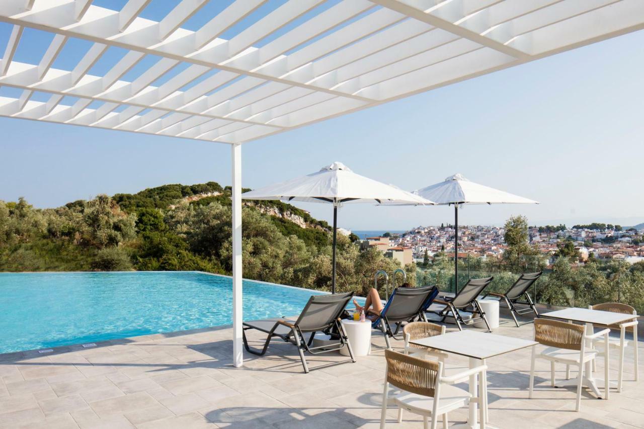 Aparthotel Amira Skiathos-Stadt Exterior foto